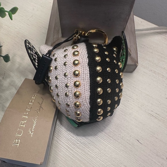 Burberry Mavis Embellished Knit Owl Charm - Picture 6 of 11